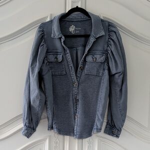 Pilcro Light Blue Denim Jacket